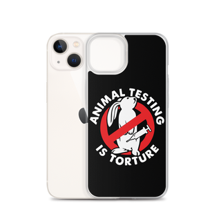 Animal Testing is Torture Clear Case for iPhone®