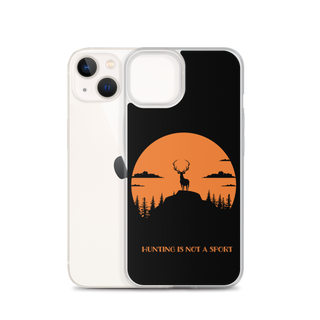 Hunting is Not a Sport v2 Clear Case for iPhone®