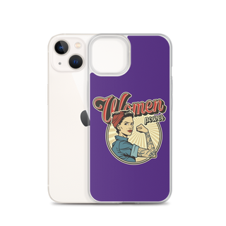 Women Power Clear Case for iPhone®