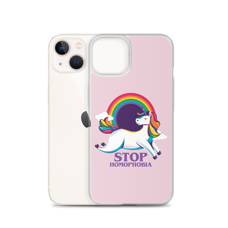 Stop Homofobia Clear Case for iPhone®