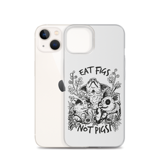 Eat Figs No Pigs iPhone Case