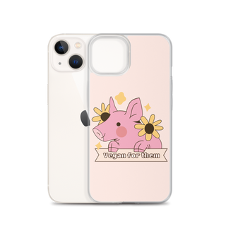 Vegan For Them iPhone Case