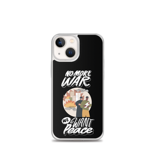 We Want Peace Clear Case for iPhone®