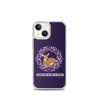 Hunting is Not a Sport Clear Case for iPhone®