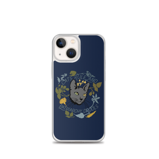 Cat Rule And Patriarchy Drools Clear Case for iPhone®