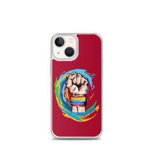 LGBTIQ+ Punch Clear Case for iPhone®