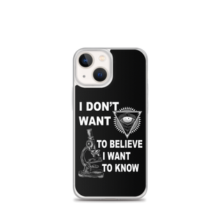 I Want to Know Clear Case for iPhone®