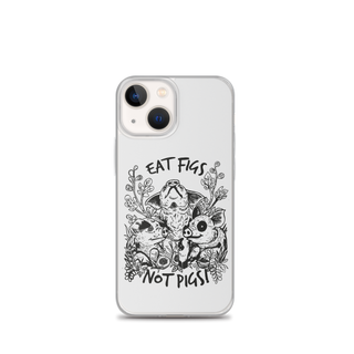 Eat Figs No Pigs iPhone Case