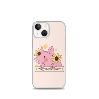 Vegan For Them iPhone Case