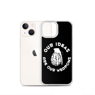 Our Ideas Are Our Weapons Clear Case for iPhone®