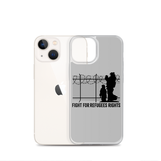 Fight For Refugees Right Clear Case for iPhone®