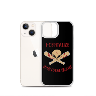 Hospitalize Your Local Fascist Clear Case for iPhone®