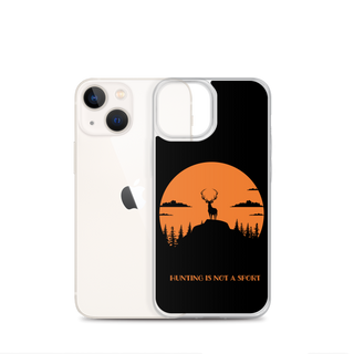 Hunting is Not a Sport v2 Clear Case for iPhone®