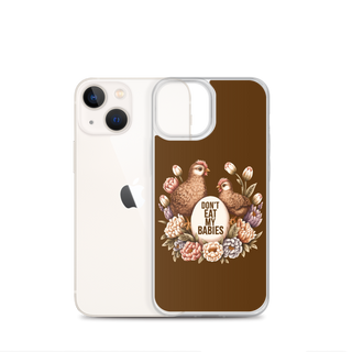 Don’t Eat My Babies iPhone Case