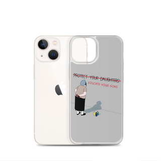 Educate Your Sons Clear Case for iPhone®