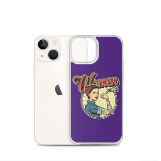 Women Power Clear Case for iPhone®