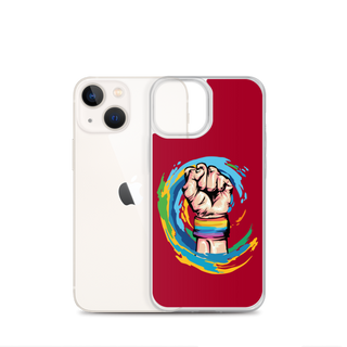 LGBTIQ+ Punch Clear Case for iPhone®