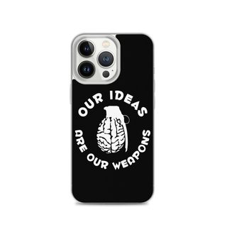 Our Ideas Are Our Weapons Clear Case for iPhone®