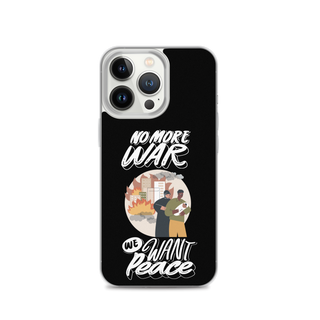 We Want Peace Clear Case for iPhone®