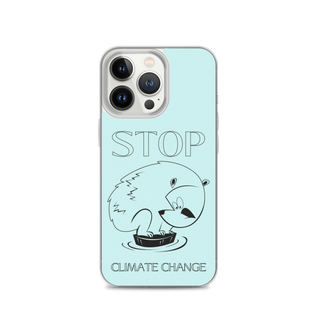 Stop Climate Change Clear Case for iPhone®