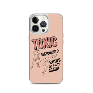 Toxic Masculinity Clear Case for iPhone®