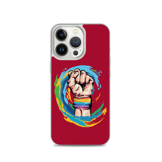 LGBTIQ+ Punch Clear Case for iPhone®