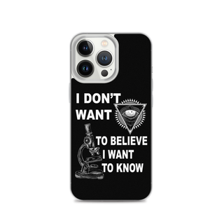 I Want to Know Clear Case for iPhone®