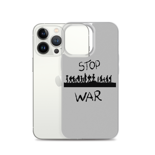 Stop War Clear Case for iPhone®