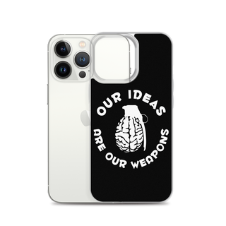 Our Ideas Are Our Weapons Clear Case for iPhone®