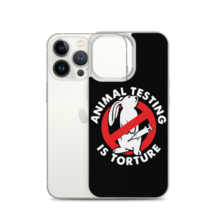 Animal Testing is Torture Clear Case for iPhone®