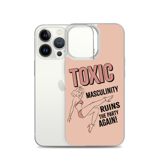 Toxic Masculinity Clear Case for iPhone®