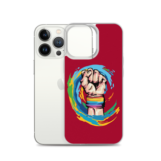 LGBTIQ+ Punch Clear Case for iPhone®