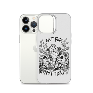 Eat Figs No Pigs iPhone Case