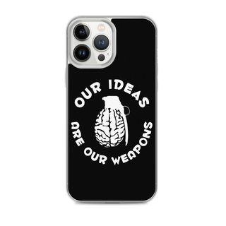 Our Ideas Are Our Weapons Clear Case for iPhone®