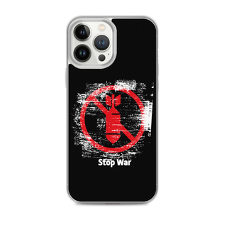 Stop War Clear Case for iPhone®