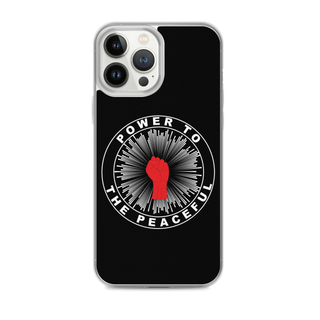 Power To The Peaceful Clear Case for iPhone®