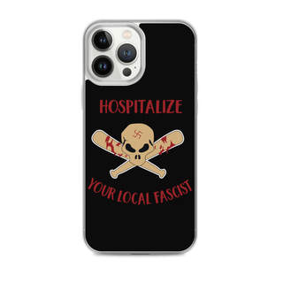 Hospitalize Your Local Fascist Clear Case for iPhone®