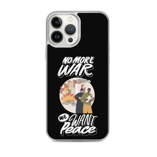 We Want Peace Clear Case for iPhone®