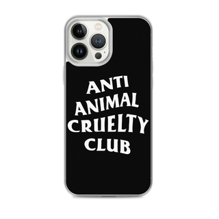 Anti Animal Cruelty Club Clear Case for iPhone®