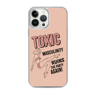 Toxic Masculinity Clear Case for iPhone®