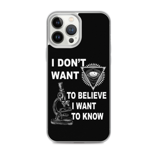 I Want to Know Clear Case for iPhone®