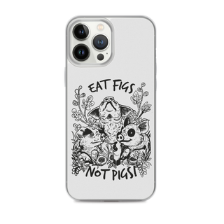 Eat Figs No Pigs iPhone Case