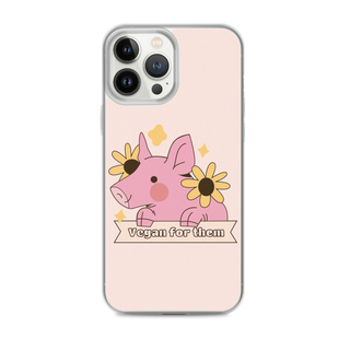 Vegan For Them iPhone Case