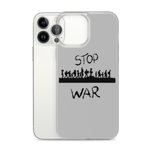 Stop War Clear Case for iPhone®