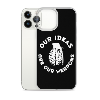 Our Ideas Are Our Weapons Clear Case for iPhone®