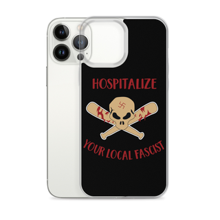 Hospitalize Your Local Fascist Clear Case for iPhone®