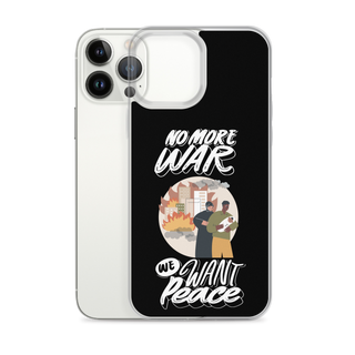 We Want Peace Clear Case for iPhone®