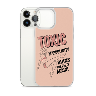 Toxic Masculinity Clear Case for iPhone®