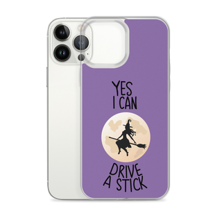 Yes I Can Drive a Stick Clear Case for iPhone®