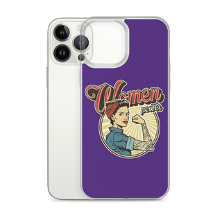 Women Power Clear Case for iPhone®